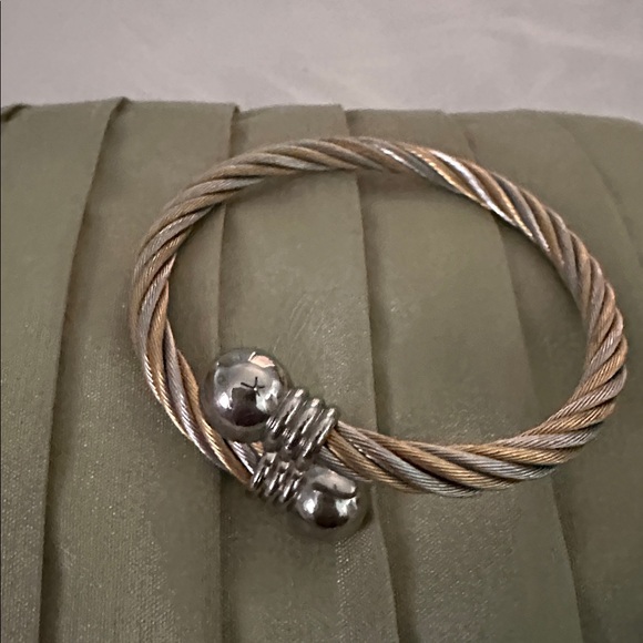 Honora Gold and Silver Twisted Bracelet and Ring Set - Picture 5 of 5